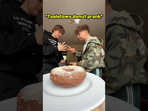 Myślał że to prawdziwy donut thumbnail