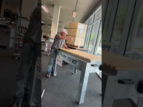 The @FELDERGROUPTV  FST 160 sanding table! A great option for people who do a lot of sanding! thumbnail