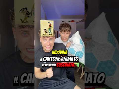 INDOVINA il CARTONE ANIMATO altrimenti CUSCINATA🔫 thumbnail
