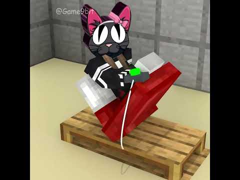 When Sprunki Cat has trouble with the remote bed! 😁😂 thumbnail