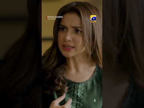 Aakhir Chahti Kya Hai Woh Aurat ?? #khushnaseebi #shorts thumbnail