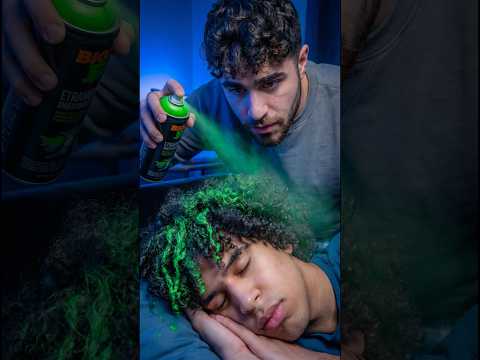 رسمت عالشعر صاحبي وهوي نايم🤣 thumbnail