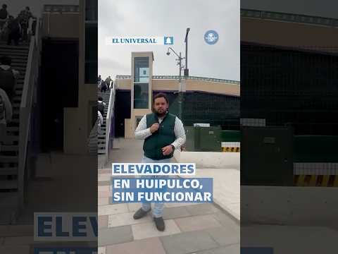 Adultos mayores y discapacitados, los más afectados por elevadores inservibles en Huipulco #shorts thumbnail