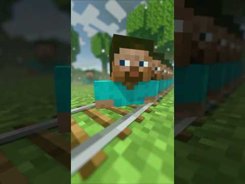 Answer to the trolley problem 7 @SakuraMiko  #shorts #minecraft thumbnail