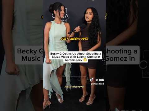 Becky G CONFIRMS Selena Gomez Is on Another Song Together 👀🔥 #selenagomez #beckyg #fyp thumbnail
