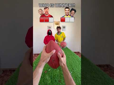 Cristiano or MrBeast?! Who Won The Crazy Challenge?! #mrbeast #ronaldo #shorts thumbnail