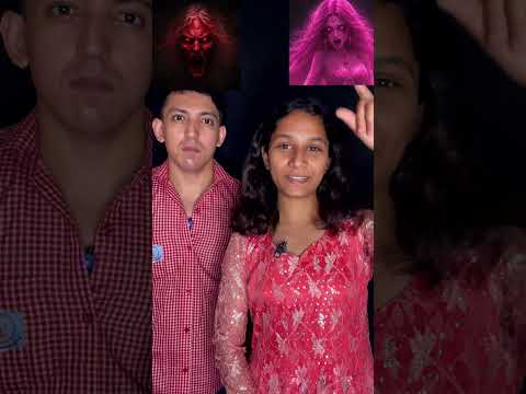 Pink Bhoot🩷💀 Vs Red Bhoot 👹🧟‍♂️☠️Look Challenge🌸 Prashant Sharma #shorts #ytshorts #bhoot thumbnail