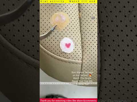 Burn Mark or Damage on Any Surface?Watch This Simple Repair Trick That Will Surprise You!#RepairHack thumbnail