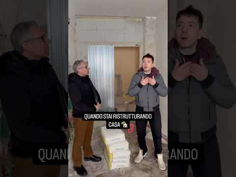 QUANDO STAI RISTRUTTURANDO CASA PT.3 #danielecondotta #comedy thumbnail