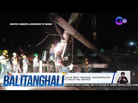 Clearing operations sa Brgy. Tawiran sa Obando, Bulacan | Balitanghali thumbnail