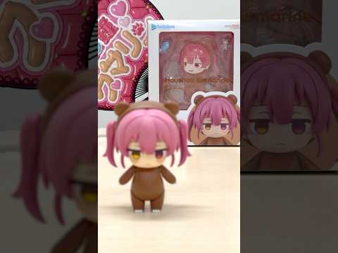 どっちが本物？クマリンVSねんどろいどクマリン?#funnyvideo #shorts thumbnail