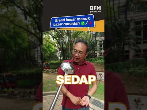 📍🟡 Patut ke brand besar bukak gerai kat bazar ramadan? Bincangkan.. (10 markah) thumbnail