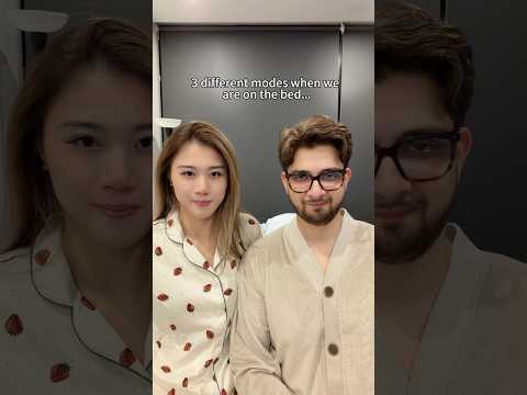 This is our night time routine…🛏️ #shorts #couple #relationship thumbnail