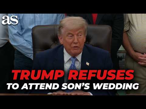 TRUMP chooses IRAN CONFLICT over attending his own SON'S WEDDING thumbnail