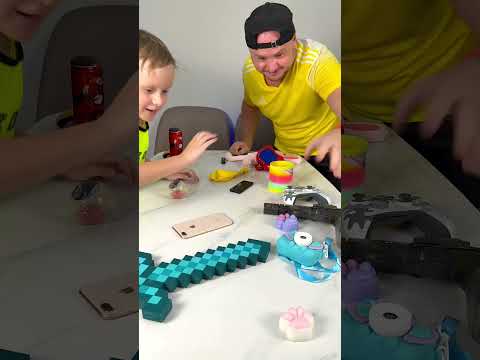 Challenge: Battle for the Toys 😁 / Челлендж: Битва за Игрушки 😁  #shorts thumbnail