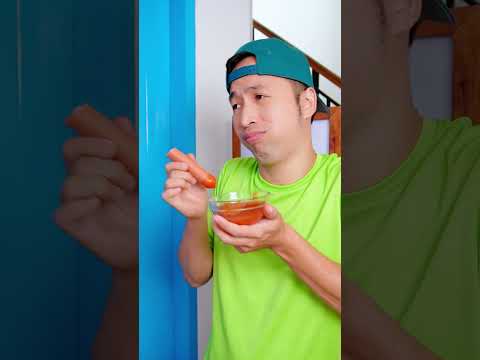 Cara Makan Sosis🤣 #videomakan #videolucu thumbnail