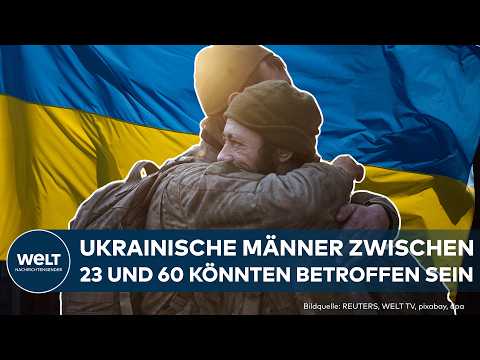 UKRAINE-KRIEG: EU vor heikler Entscheidung! Droht ukrainischen Männern das Aus beim Schutzstatus? thumbnail
