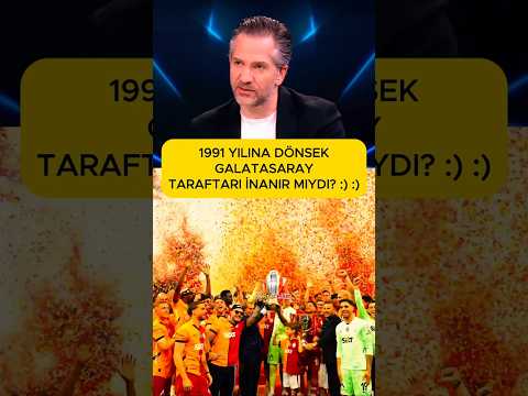 1991 Yılına Dönsek Galatasaray Taraftarına Desek ki Altyapıdan Bir Oyuncu Gelecek...  #procellim thumbnail