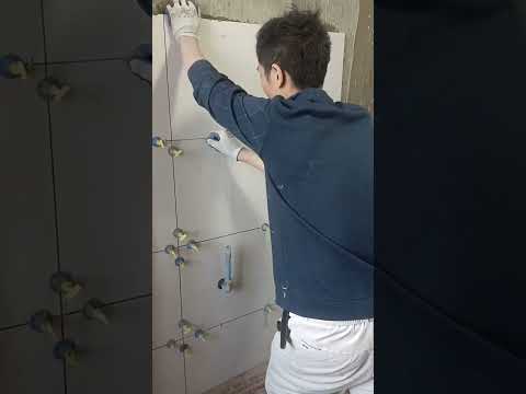 Tile installation P8769#shorts thumbnail