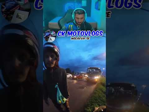 POR ISSO TEM QUE TER CUIDADO AO DIRIGIR NO TRANSITO ! #motovlogs #ckmotovlogs thumbnail