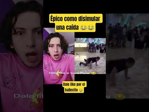 Épico como disimular una caída 😱😂😂 - Hey Crispin #humor thumbnail