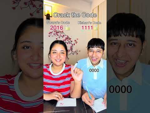 Crack the Code Challenge #funnyshorts #shorts thumbnail