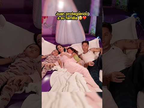 JUAN PROTEGIENDO A SU FAMILIA ?❤️ | #jukilop #shorts #kimberlyloaiza thumbnail