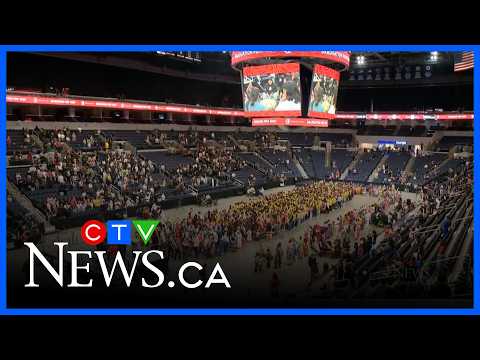 Graduation powwow at Canada Life Centre thumbnail
