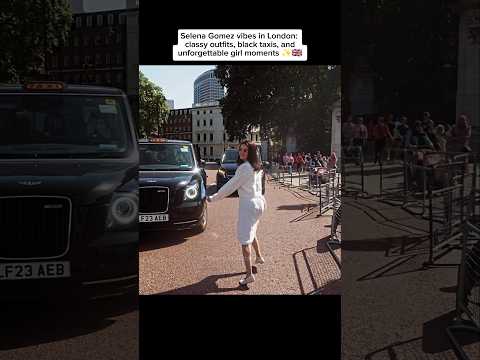 Selena Gomez Is Serving Looks in London 💅🏼✨ #selenagomez #london #fyp thumbnail