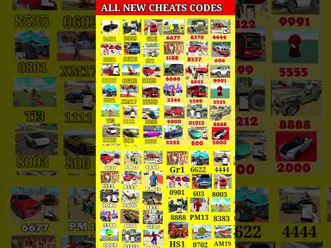 Indian Bikes Driving 3D || All NEW CHEATS CODES #shorts #short #indianbikedriving3d #gaming thumbnail