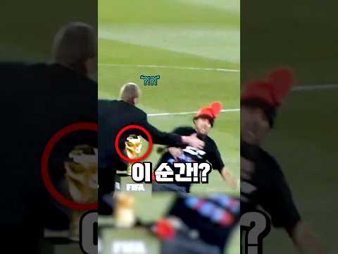 월드컵에서 달려들었던 남자의 수상한 행동 thumbnail