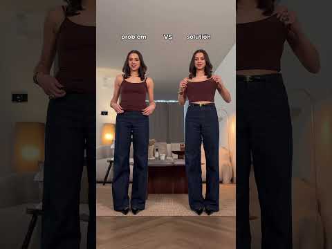How to crop your top hack 🤯 | Subscribe for more styling & fashion 🤍 thumbnail