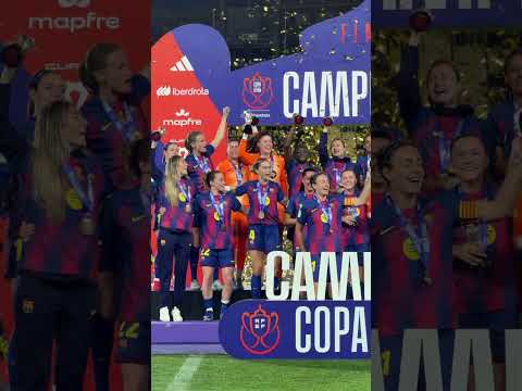 ? Campiones de Copa 25/26 ? #shorts #fcbarcelona #futfem thumbnail