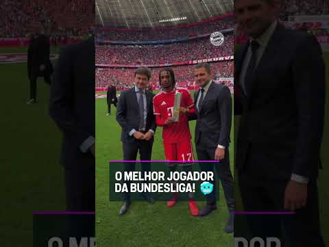 OLISE FOI ELEITO O MELHOR JOGADOR DA BUNDESLIGA! #shorts thumbnail