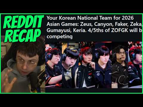 Caedrel Reacts To The DRAMA Around South Korea's Asian Games Roster thumbnail