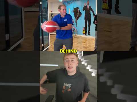 Guy Breaks Record and Wall with One Basketball Pass thumbnail