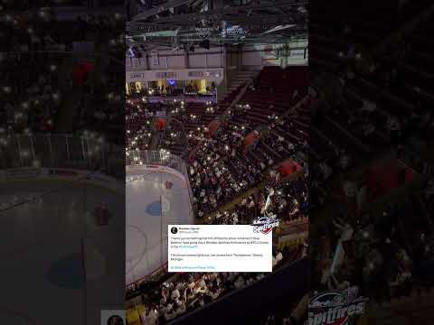 An intermission tradition like no other in the #ohlplayoffs for the #windsorspitfires ?? thumbnail