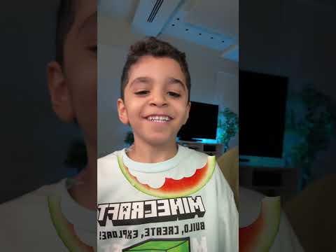 تحدي اكل البطيخ مع حمودي😂 thumbnail