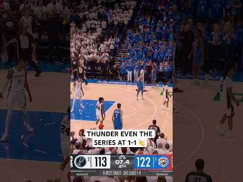 Western Conference finals tied at 1-1 thumbnail