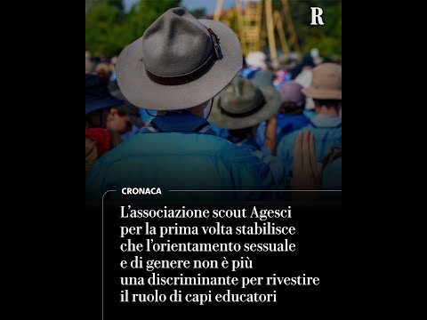 Svolta scout, possono diventare capi educatori anche persone trangender o omosessuali thumbnail