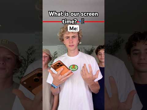 What is your screen time?￼ thumbnail
