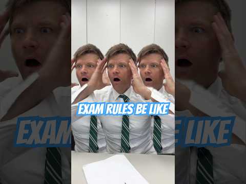 Rules are rules… #gcse #sats #exams #school #funny thumbnail