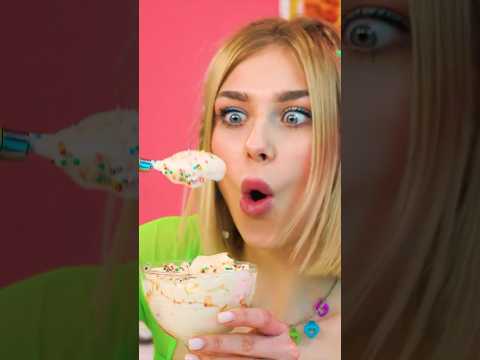 DIY Ice cream ? Food pranks #funny #food #fun thumbnail