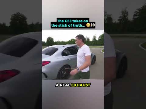 Does the C63 have two or four exhausts? 👀 thumbnail