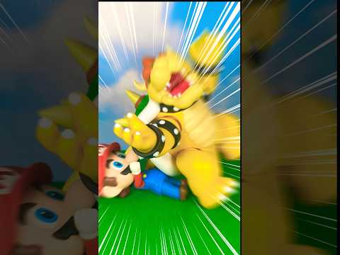 【Super Mario】Bowser DESTROYS Mario! #supermario #shorts #mario thumbnail
