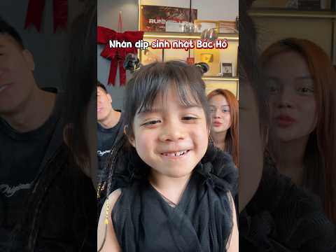 Mầm non tương lai xin phép trả bài nhân dịp 136 năm ngày sinh Bác Hồ kính yêu! ?? #fansiefamily thumbnail