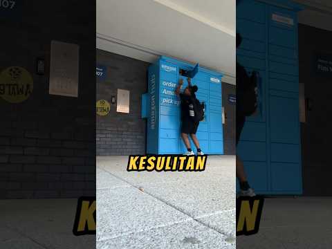 Ngga Bisa AMBIL PAKET Karena KEPENDEKAN‼️😱#paket #lucu #videoviral thumbnail