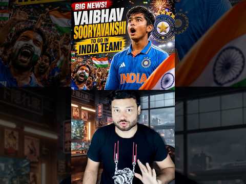 SUPERSTAR Vaibhav Sooryavanshi Set For Team India! - Indians Happy For IPL 2026 Star Guy #shorts thumbnail