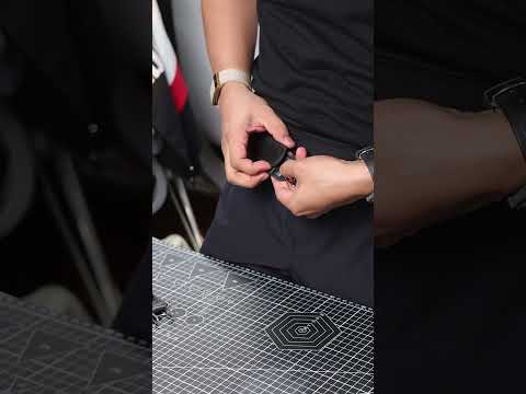 รัดปุ่มเกี่ยวจบเลย เข็มขัดปรับเอวหลวม thumbnail