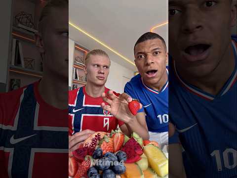 Mbappé Just Wanted One Strawberry 😂  #football #haaland #parody thumbnail